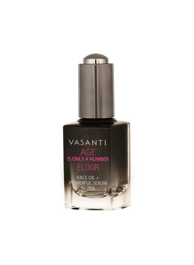 Vasanti Age Is Only A Number Elixir Antiaging Treatment Serum Helps Fight Wrinkles Dullness And Skin Hydration Parabenfree Veganfriendly - Image 1