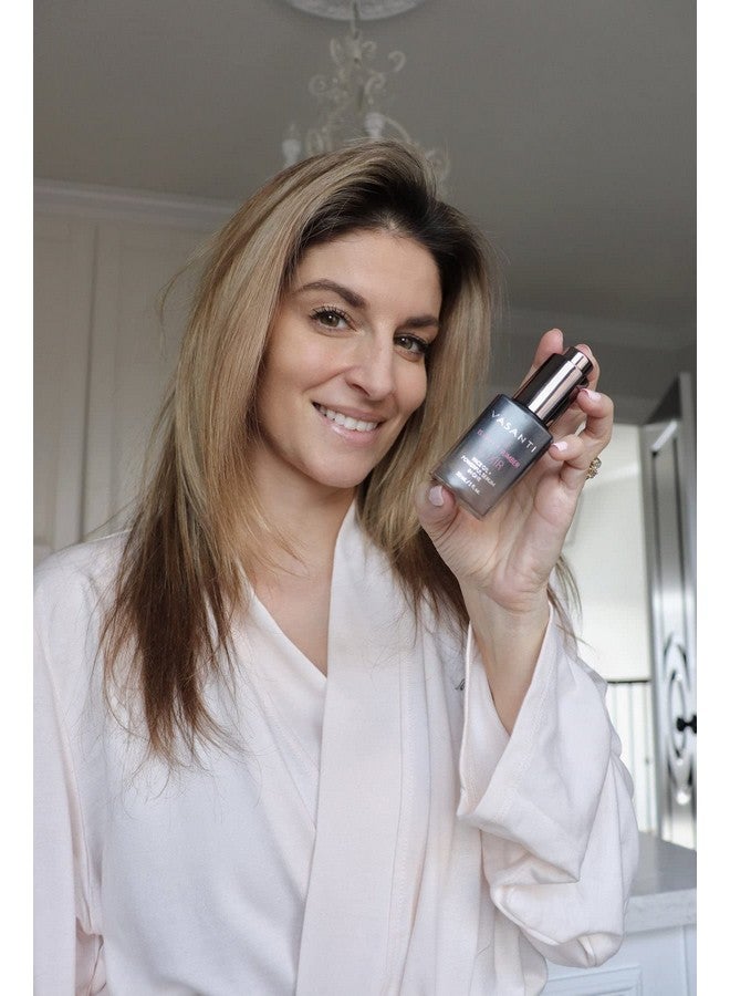 Vasanti Age Is Only A Number Elixir Antiaging Treatment Serum Helps Fight Wrinkles Dullness And Skin Hydration Parabenfree Veganfriendly - Image 3