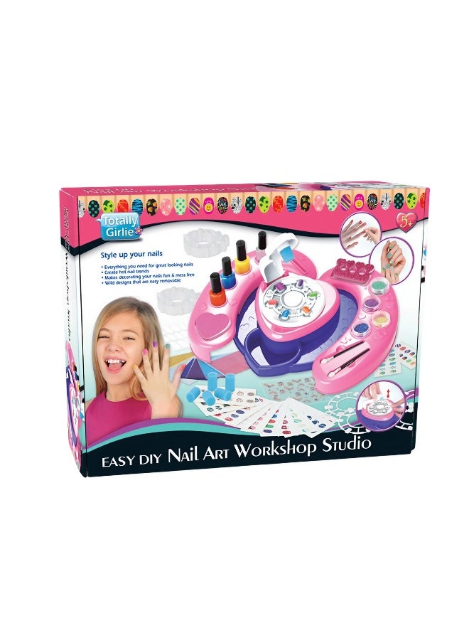 Totally Girlie Totally Girlie Easy DIY Nail Art Workshop Studio Set 
