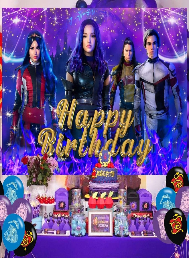 karg Party Supplies5x3FT,Cartoon Backdrop,Movie Theme Happy Birthday Party Banner for Boys and Girls Movie Party Decoration - Image 5