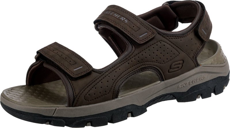 SKECHERS صندل مائي مفتوح من سكيشرز للرجال، شوكولاتة، 11 - Image 1