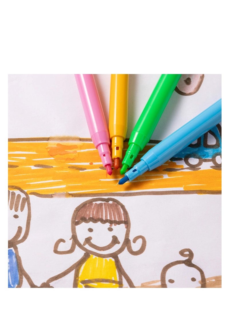 ديلي الوان فلوماستر 24 لون طويل - Image 3