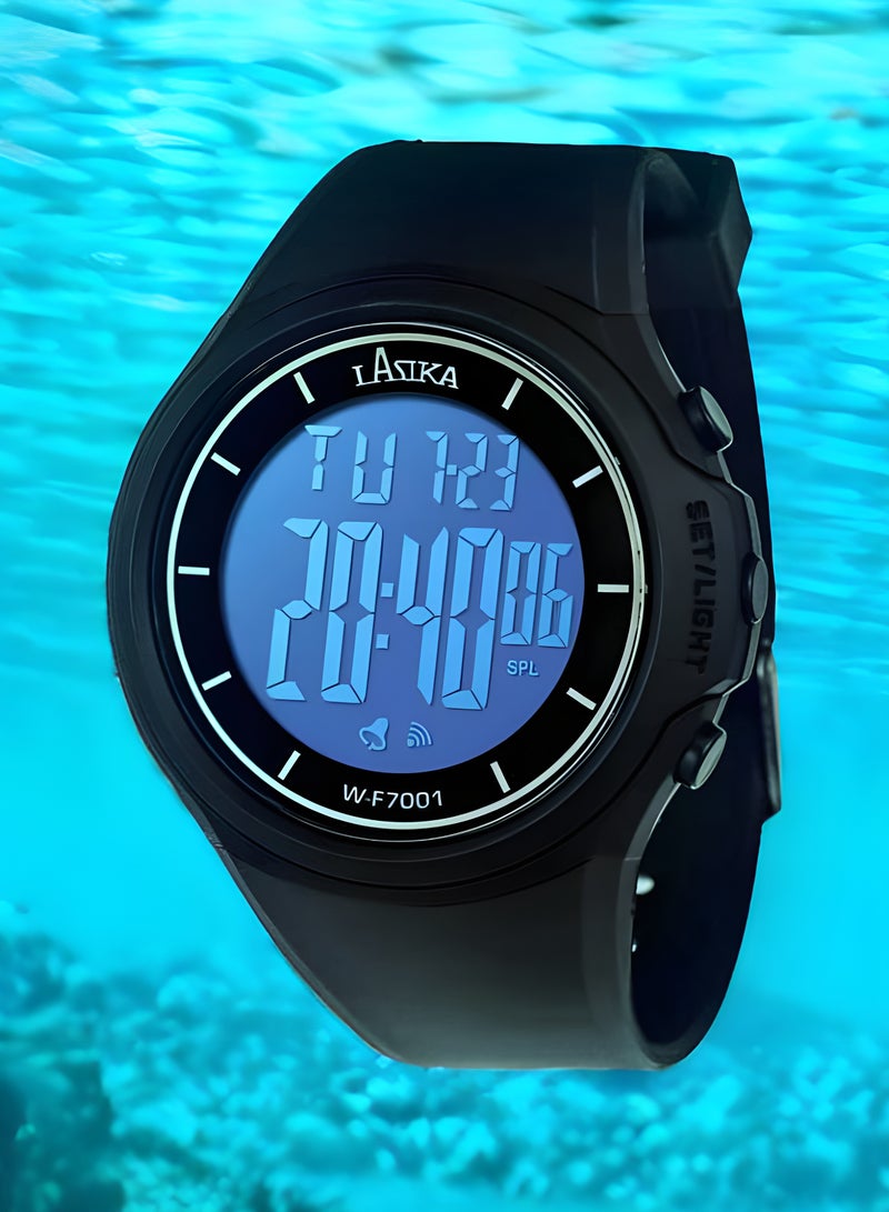 Lasika Digital Sport Watch for Men – Multi-Function, Water Resistant, Compass - Image 4