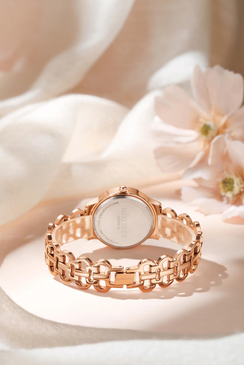Giordano Fashionista Collection Analog Watch for Women with Classy Dial, Bracelet Strap and Stylish & Elegant Design - Image 5