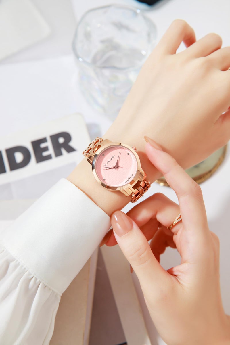 Giordano Fashionista Collection Analog Watch for Women with Classy Dial, Bracelet Strap and Stylish & Elegant Design - Image 2