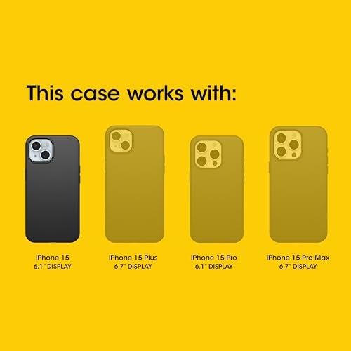 OtterBox iPhone 16e iPhone 16e 15 Prefix Series Case Clear UltraThin PocketFriendly Raised Edges Protect Camera Screen Wireless Charging Compatible - Image 3