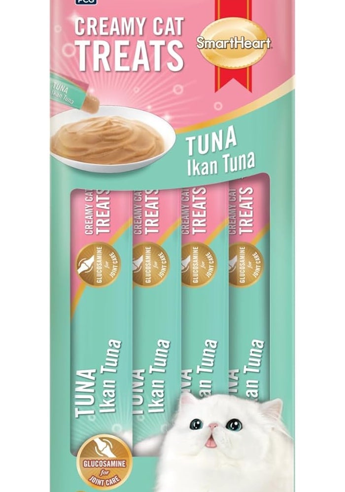 علاجات سمارت هارت الكريمية للقطط - نكهة التونة