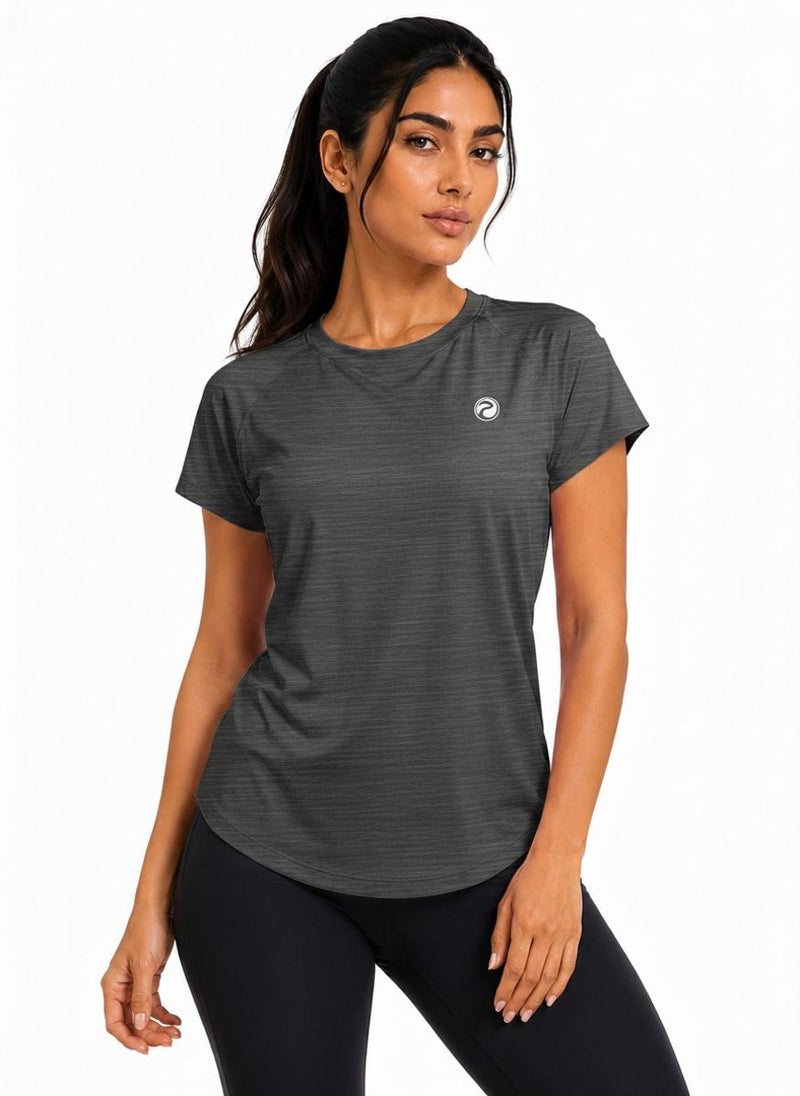 بريما إيس نسائي T-Shirt عشاق الجيم بريميوم Black - Image 1