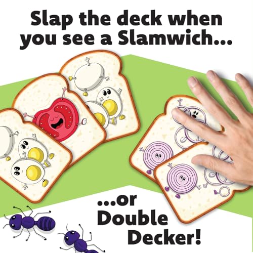 Gamewright – Slamwich – A Fast Flipping Card Game for Kids – Ages 6 and Up – Great for Family Game Night - Image 4