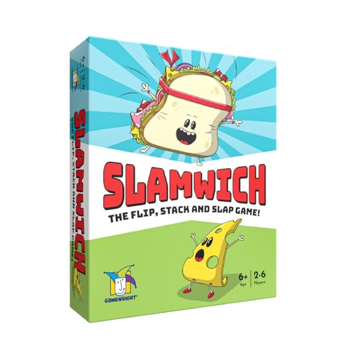 Gamewright – Slamwich – A Fast Flipping Card Game for Kids – Ages 6 and Up – Great for Family Game Night - Image 1