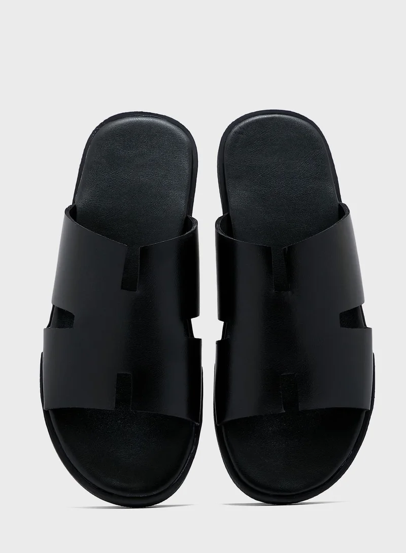 Robert Wood Casual Slides Sandals