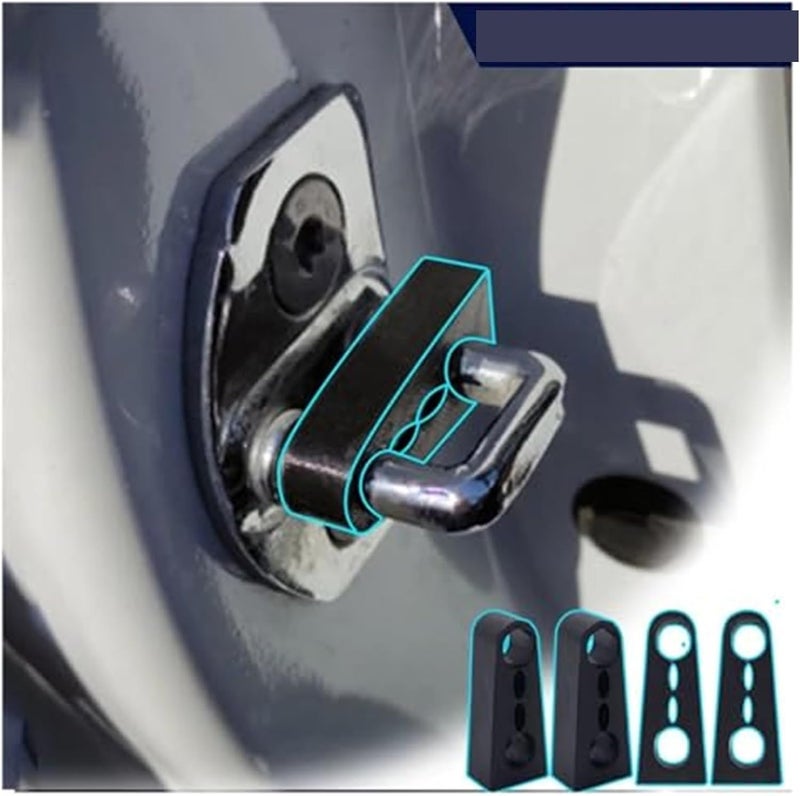 Wivplex Car Door Lock Sound Deadener Damper Buffer - Image 5