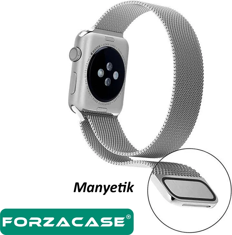 Forzacase Metal Magnetic Strap Compatible with Apple Watch 38-40-41MM - FC158