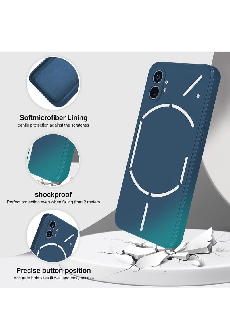 JAJEEK Case Compatible with Nothing Phone 1 6.55 inch, Liquid Jelly Silicone Nothing Phone 1 Cover, Anti Scratch Flexible Shockproof Protective Case for Nothing Phone 1 - Premium, Durable, and Stylish Protection - Image 5