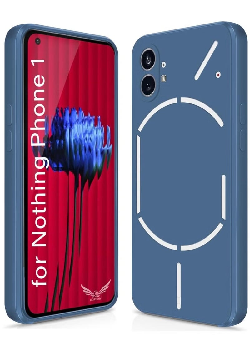 JAJEEK Case Compatible with Nothing Phone 1 6.55 inch, Liquid Jelly Silicone Nothing Phone 1 Cover, Anti Scratch Flexible Shockproof Protective Case for Nothing Phone 1 - Premium, Durable, and Stylish Protection - Image 1
