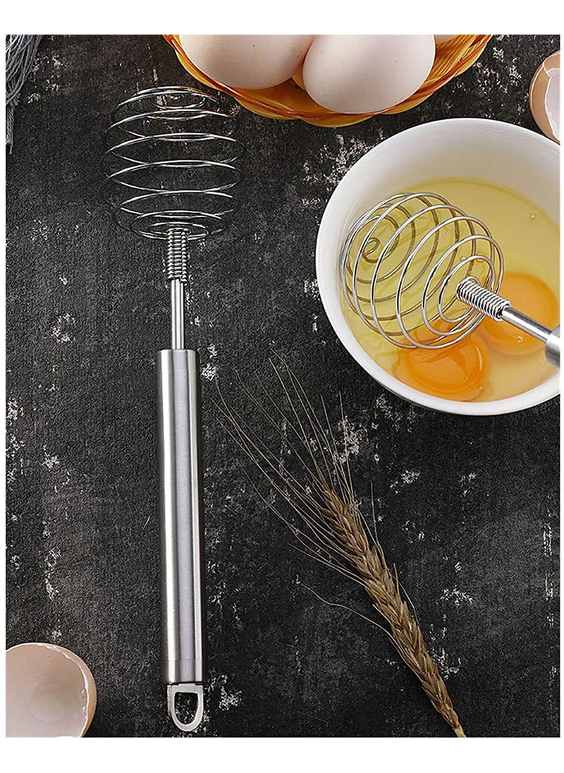 KPNG KPNG MultiRole Egg Whisk Potato Masher Stainless Steel Balloon Galaxy Spring Whisk Egg Beater Milk Blender for Blending  - Image 4