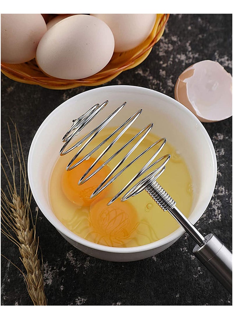 KPNG KPNG MultiRole Egg Whisk Potato Masher Stainless Steel Balloon Galaxy Spring Whisk Egg Beater Milk Blender for Blending  - Image 2