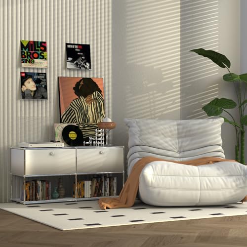 ILYXY Clear Acrylic Vinyl Record Holder – 8 Pack 12-Inch Wall Mount Shelves, Album Display Frames for LP Records, Decorative Rack for Collectors & Vinyl Lovers - Image 5