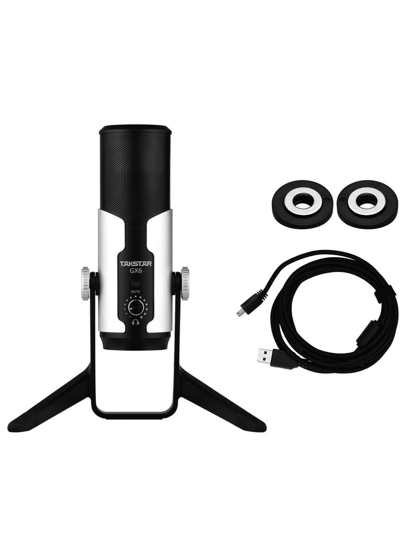 USB Desktop Stereo Digital Condenser Mic with Shock Mount - pzsku/Z5501AB68B9647BE91ED6Z/45/_/1627575928/6f15e5a2-71f5-466d-9819-302c2eaeb853