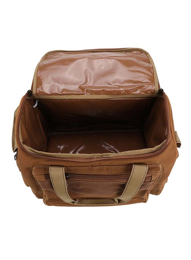 السنيدي شنطة شنطة عزبة التنهات رقم 3 بطانة PVC قماش تنزاني رملي - Image 5