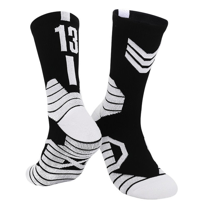 Men's Thickened Long Mid-calf Towel Socks Children's Sports Socks Men's Elite Socks - Image 1