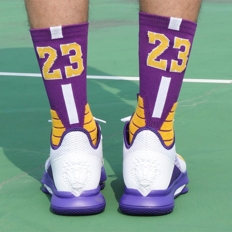 Men's Thickened Long Mid-calf Towel Socks Children's Sports Socks Men's Elite Socks - Image 2