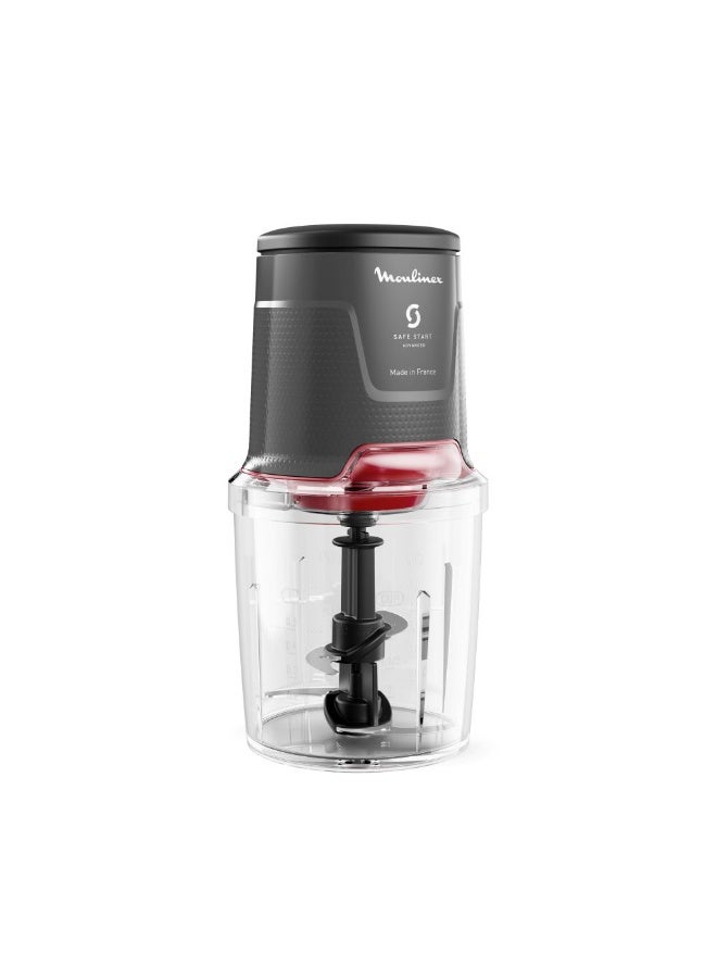 Moulinex Easy Press Chopper, 4 Blades , 500ML Capacity, Made in France - AT740HF1 - Image 2