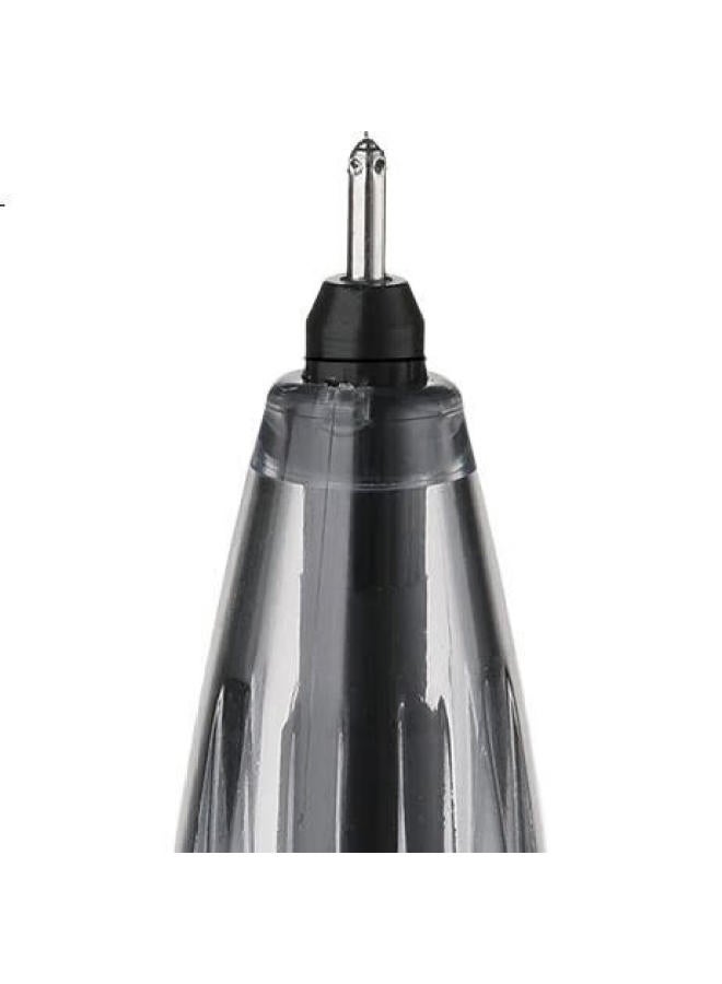 Pilot Bx-Gr5 Small Green Pen, Needle-Tip Aviation Gel Pen, Signing Pen, Student And Office Use, 0.5Mm, Black, Single Pen, Original Import - Image 3