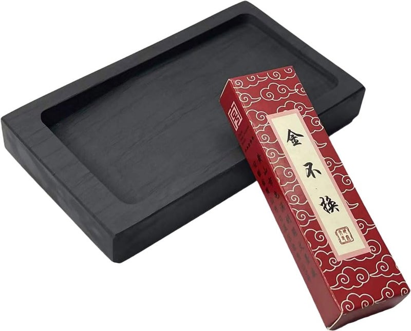 Easyou Chinese Calligraphy Natural StoneLuowen Stone She Ink Stone 5