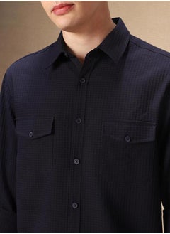 Dennis Lingo Button Down Collar Plain Relaxed Fit Casual Shirt by Styli  - Image 2