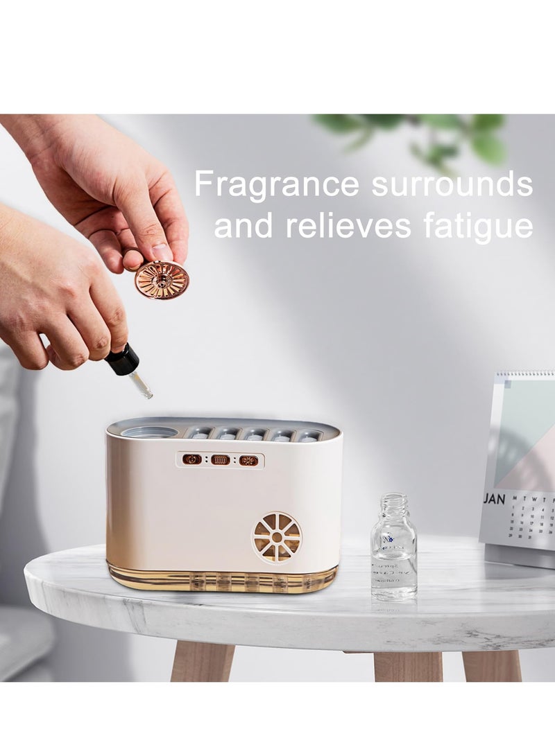 SYOSI Flame Essential Oil Diffusers, RGB Color Changing with Music Sync Aromatherapy Diffuser, 700ml Quiet Cool Mist Aroma Diffuser with 5 Hole Atomization - Image 2
