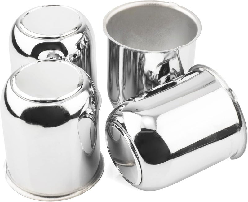 Rheedal Chrome Wheel Hub Caps - Set of 4, 2.64" Diameter - Image 1
