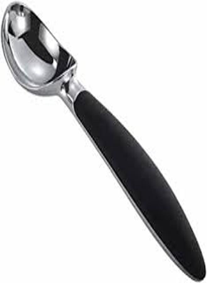 Polished Stainless Steel Ice Cream Scoop with Silicone Handle - Ideal for Ice Cream, Mashed Potatoes, and Watermelon - KataKeet Store