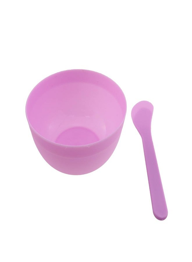 CXMTECH 5PCS Slime Making Tools Purple PP Plastic Bowl With Glue Mixing Spoon DIY Beauty Makeup Mask Slime Bowl For Crafts - Image 4