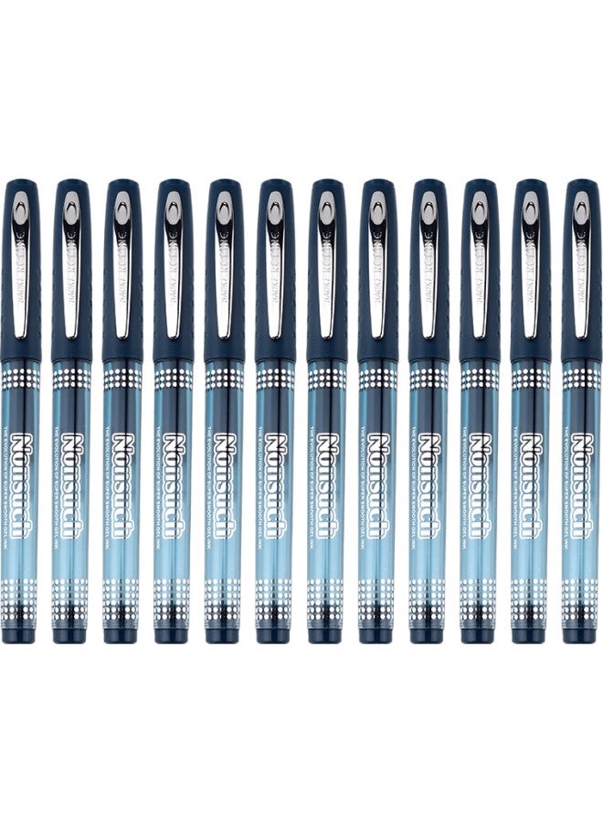 Baoke Pc988 0.5Mm Blue-Black Semi-Needle Gel Pen, Large Capacity Ink Pen, Doctor Prescription Pen, Signing Pen, 12 Pens/Box - Image 2