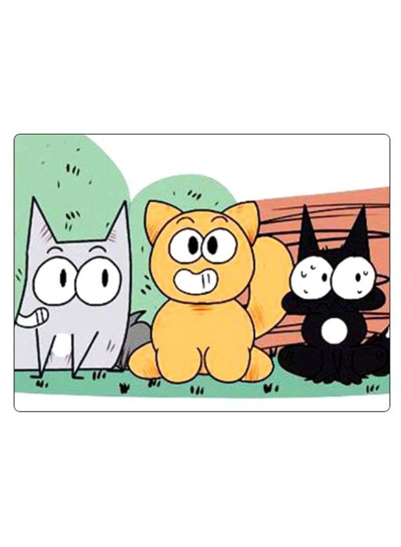 RKN Printed Anti-Slip Gaming Mouse Pad Multicolour