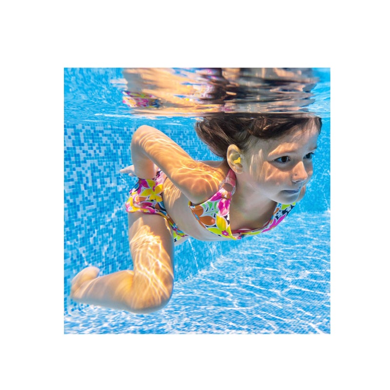 SOLARAE Swimming Earplugs, Waterproof Reusable Swimming Ear Plugs,  Silicone Noise Cancelling Ear plugs Reusable Waterproof Earplugs with Case for Swimming and Sleeping, Assorted Colors (6 Pairs) - Image 2