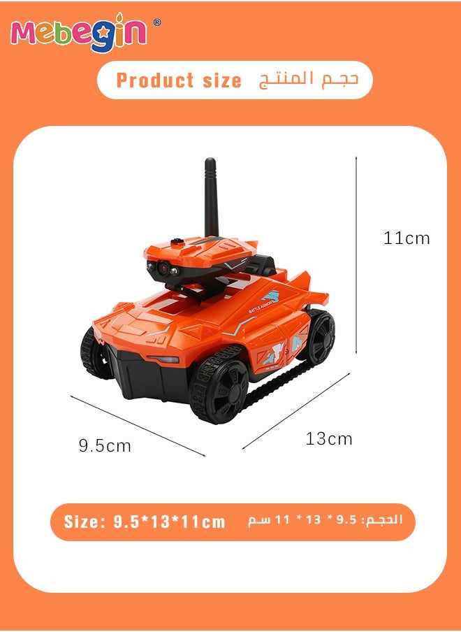 Remote Control Car Toy with 720p HD Adjustable Camera and Light, 2.4Ghz Radio Control Drift Race Car, RC Stunt Car with Multiple Speed Thresholds, Suitable for Various Roads, Ideal Gift for Kids, 9.5*13*11cm