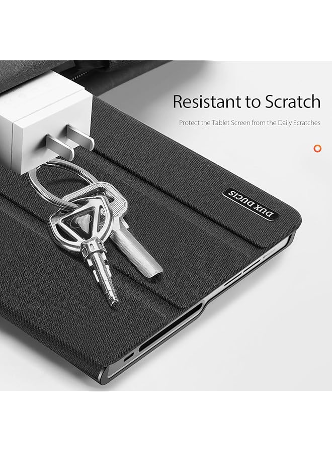 erorex Case Compatible With Lenovo Tab Plus 11.5-Inch 2024 Tb351Fu Anti Drop And Scratch Esistant Tri-Folding Protective Shell With Auto Sleep Wake For Lenovo Tab Plus 11.5 Inch Black  - Image 2