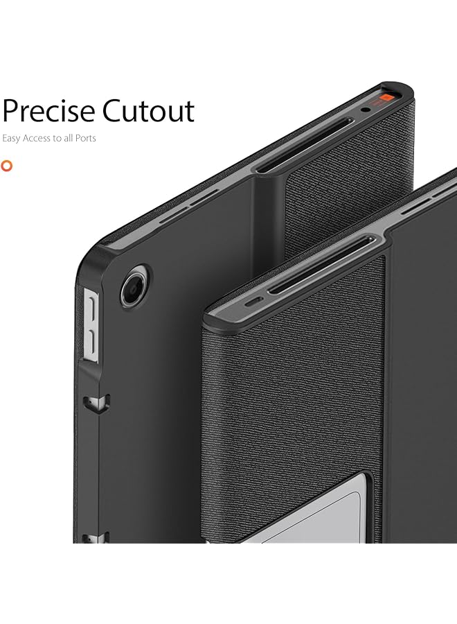 erorex Case Compatible With Lenovo Tab Plus 11.5-Inch 2024 Tb351Fu Anti Drop And Scratch Esistant Tri-Folding Protective Shell With Auto Sleep Wake For Lenovo Tab Plus 11.5 Inch Black  - Image 5