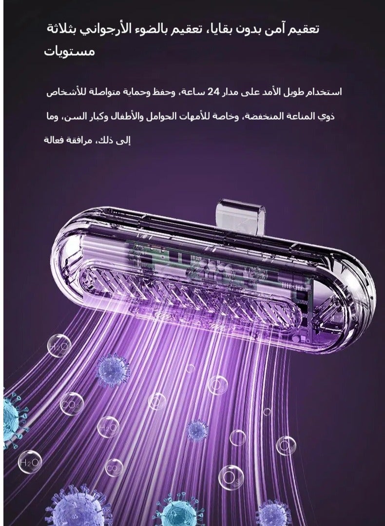 جهاز إزالة الروائح من الثلاجة المنزلية، مضاد للبكتيريا ذكي، مزيل للروائح، مضاد للروائح لحفظ الطعام - Image 5