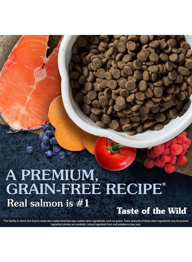 تيست أوف ذا وايلد طعام الكلاب الجاف الخالي من الحبوب من Taste Of The Wild Pacific Stream مع سمك السلمون المدخن بوزن 5 رطل - Image 3