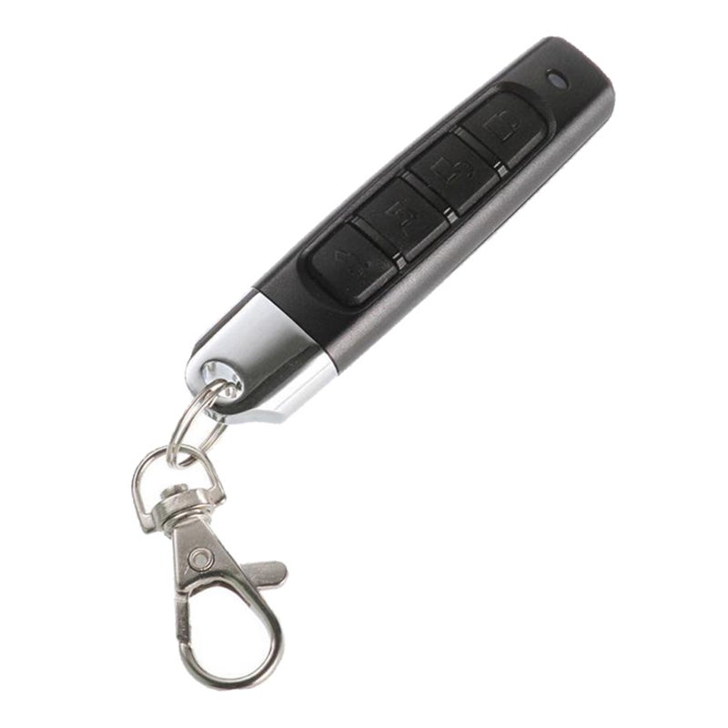 433MHz Remote Controller: 4 Keys, 1 Unit, One-To-One Clone Function - High Copy Accuracy, Portable Key Chain Design, Clone Transmitter for Garage Doors, Home Security, Industrial Control - Image 1