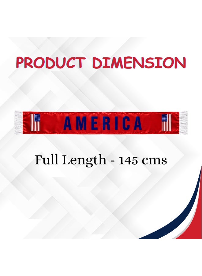 PRINTSHOP4ME Football Team Scarf | Unisex Sports Wear | Soccer Match Outfit - Image 4