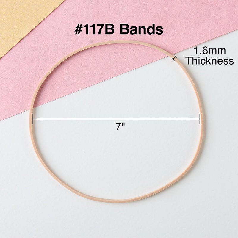 Staples Rubber Bands, Size #117B, (1 Lb) - Image 2