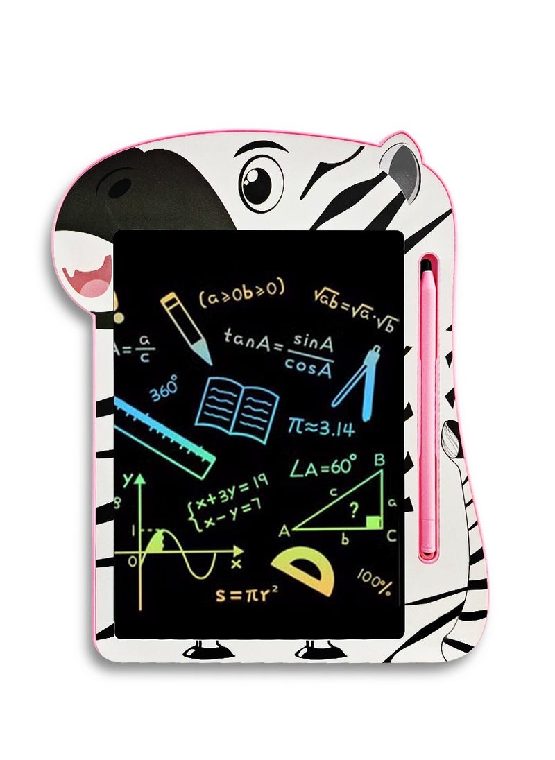 Multi-Color LCD 8.5 Inch Writing and Drawing Board for Kids , Scribble Board Reusable and Erasable , , Cute Animal Design Suitable for 6+ All Ages , Educational Toy, Travel Toys, Birthday Gift , Toddlers Boys Girls Erasable  - Image 2