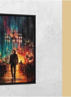 John Wick Painting Poster, John Wick: Chapter 4 Canvas, Movie Posters, John Wick Print, John Wick Art, Minimalist Movie Poster, Film Posters