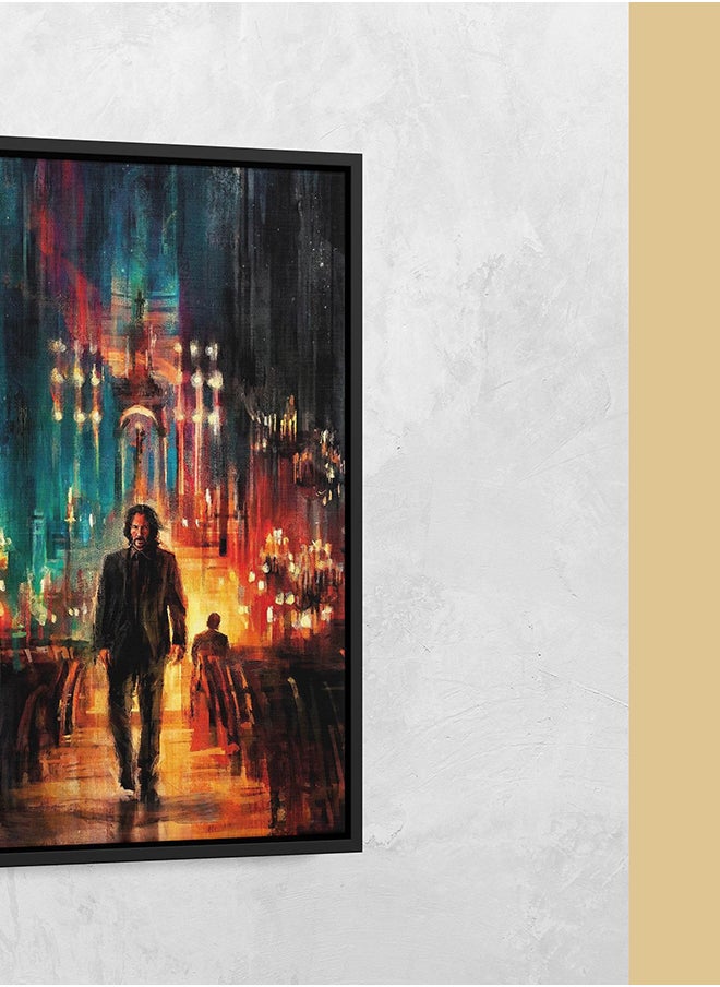 Generic - John Wick Painting Poster, John Wick: Chapter 4 Canvas, Movie Posters, John Wick Print, John Wick Art, Minimalist Movie Poster, Film Posters - Image 1