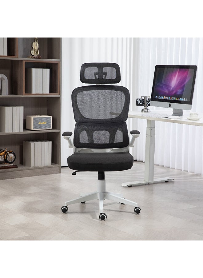 Home Box Home Box Carter Mesh High Back Office Chair Black 61 x 133 x 65 cm  - Image 2