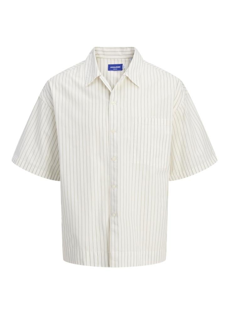 جاك اند جونز قميص بوبلين بأكمام قصيرة - Image 5